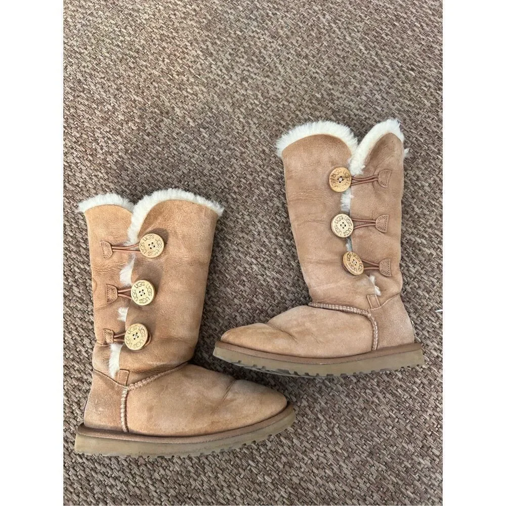 UGG boots with buttons